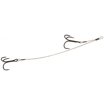 Fox Rage Návazec 49 Strand Double Stinger 6kg 10 cm,5cm vel.6-8 x 2 ks – Zboží Dáma