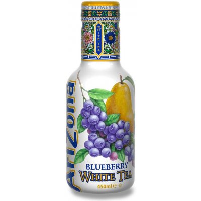 Arizona ledový bílý čaj borůvka 450 ml – Zboží Mobilmania