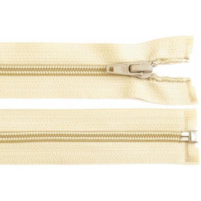 Prima-obchod Spirálový zip No 5 délka 45 cm bundový POL, barva 103 krémová nejsvět. – Hledejceny.cz