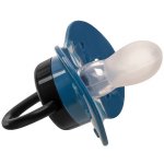 Akuku Uklidňující silikon dudlík hvězdičky modrá – Zboží Dáma