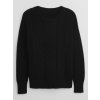 Dámský svetr a pulovr GAP 723886 02 Pletený svetr se vzorem Černá
