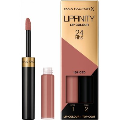 Max Factor Lipfinity Lip Colour Dlouhotrvající rtěnka 160 Iced 4,2 g – Zboží Dáma