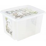Keeeper Box Medvídek Pú a přátele 30 l transparentní – Sleviste.cz