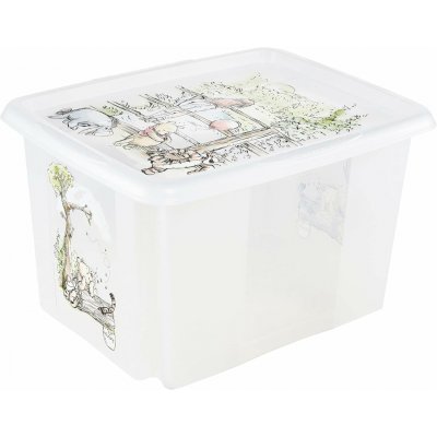 Keeeper Box Medvídek Pú a přátele 30 l transparentní – Sleviste.cz
