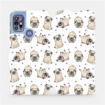 Pouzdro Mobiwear Flipové Motorola Moto G30 - M097P Mopsíci – Zboží Živě