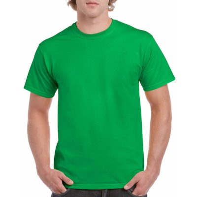 Gildan tričko HEAVY COTTON stará irská zelená – Zboží Mobilmania