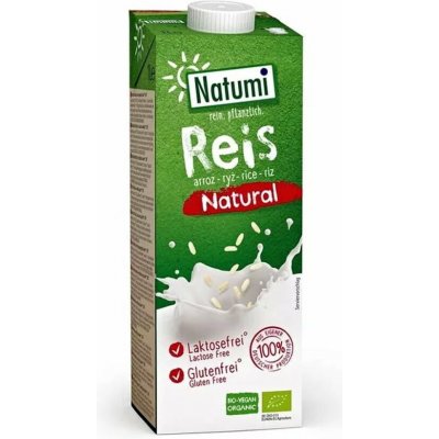 Natumi Bio Rýžový nápoj Natural 1 l – Zboží Dáma