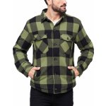 Brandit Lumber jacket černá-olivová – Zboží Dáma