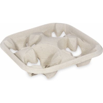 WIMEX Podnos papírový na 4 kelímky 21 x 21 cm – Zboží Dáma