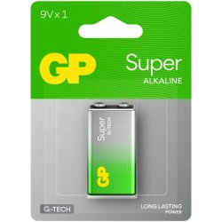 GP SuperAlkaline 9V 1ks 1013501000