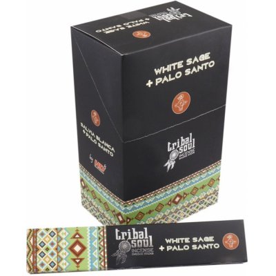 Tribal Soul White Sage a Palo Santo Vonné tyčinky 15 g – Zboží Dáma