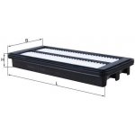 Vzduchový filtr KNECHT LX 4298 – Hledejceny.cz