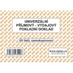 Optys 1322 Univerzální pokladní doklad A6 50 listů samopropisovací – Hledejceny.cz