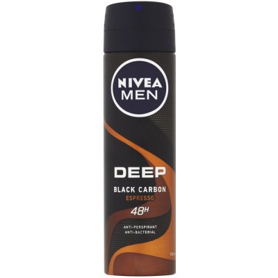 Nivea Men Deep Espresso deospray 150 ml – Zboží Mobilmania