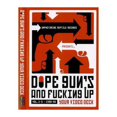 Various - Dope Gun's And Fucking Up Your Video Deck - Vol. 1-3 1990-94 DVD – Zboží Mobilmania