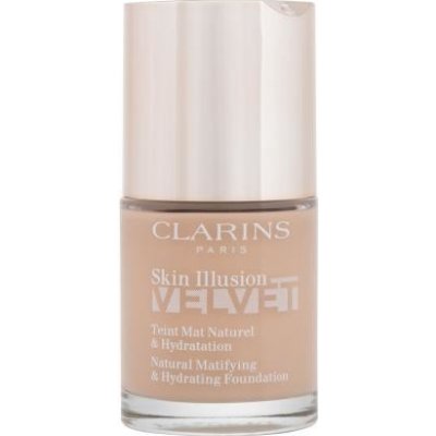 Clarins Skin Illusion Velvet Tekutý make-up s matným finišem s vyživujícím účinkem 108.3N 30 ml – Zboží Mobilmania