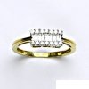 Prsteny Čištín zlatý s diamanty žluté zlato 10295