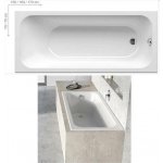 RAVAK CHROME SLIM 170 x 75 cm C741300000 – Hledejceny.cz