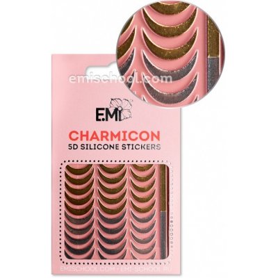 E.Mi Charmicon 3D Silicone Stickers 104 Lunula samolepka – Zboží Mobilmania