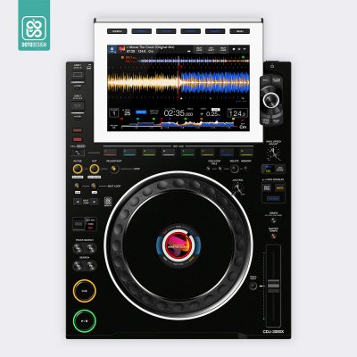 Doto Design Skin CDJ 3000X COLORS DVS White – Zboží Živě