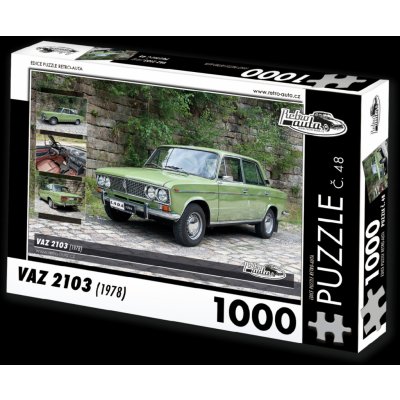 Retro-Auta č. 48 VAZ 2103 1978 1000 dílků – Zboží Mobilmania