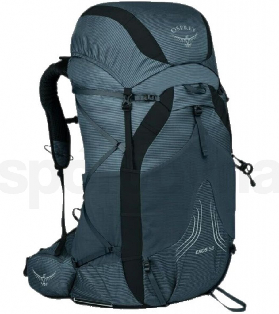 Osprey Exos 58l tungsten grey