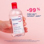 Bioderma Sensibio H2O micelární voda pro citlivou pleť 500 ml + Bioderma Sensibio Defensive sérum proti stárnutí pleti pro citlivou pleť 30 ml + kosmetická taštička – Sleviste.cz