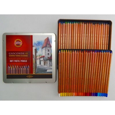 Koh-I-Noor Gioconda Set of 6 Soft Pastel Pencils 8826