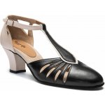 Rumpf Dámská swingová obuv 9210 černá/béžová – Zboží Mobilmania