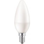 Philips LED svíčka E14 60W 4000K 7W opál – Zboží Živě