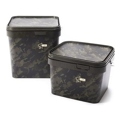 Kevin Nash Kbelík Spot On Rectangular Bucket Camo 10 l – Zboží Mobilmania