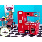 KidKraft Červená dřevěná kuchyňka Vintage – Zboží Mobilmania