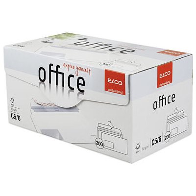 Poštovní obálka C6/5 bílá - okno vlevo, balení á 200 ks – Zboží Živě