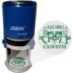 Mark Samonamáčecí razítko Veselé Vánoce 020 růžová 32mm – Sleviste.cz