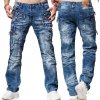 Pánské džíny Kosmo Lupo kalhoty pánské KM009 jeans