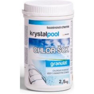 KRYSTALPOOL Chlor šok 2,5 kg