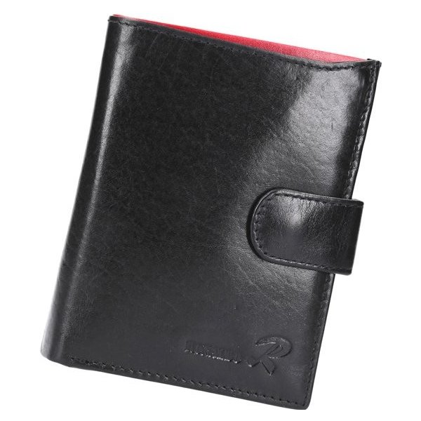 Pánská kožená peněženka RONALDO N4L-VT RFID černá / červená od 395 Kč -  Heureka.cz