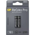 GP ReCyko+ Pro Professional AAA 800 mAh 1ks B2218 – Sleviste.cz