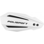 POLISPORT 8308500107 SPECIÁLNÍ NABÍDKA KRYTU RUKOU (HANDBARY) MODEL BULLIT S UNIVERZÁLNÍM MONTÁŽNÍM SADOU 22/28 BARVA BÍLÁ (NÁHRADNÍ BALENÍ)