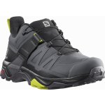 Salomon Pánské turistické boty X Ultra 4 GTX quiet shade black evening primrose šedé