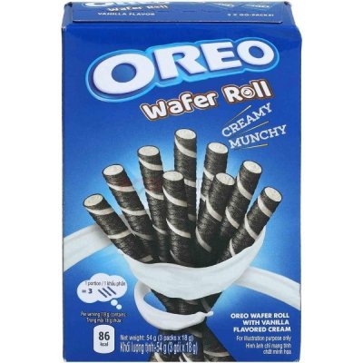 Oreo Vanilla Wafer Roll 54 g – Sleviste.cz