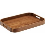 Kave Home Hnědý dřevěný servírovací podnos Sesilu 50,8x35,6 cm – Zboží Dáma
