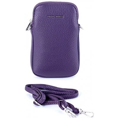 David Jones Malá crossbody kabelka na mobil a doklady 6937 fialová