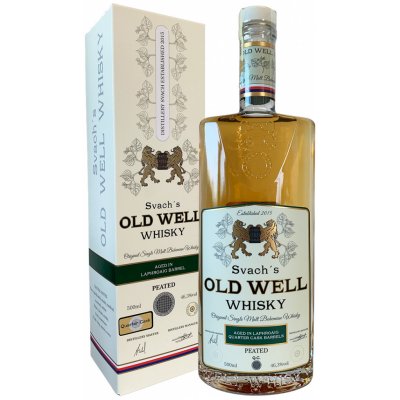 Svach´s Old Well whisky aged in Laphroaig barrel Quater Cask 46,3% 0,5 l (karton) – Zbozi.Blesk.cz