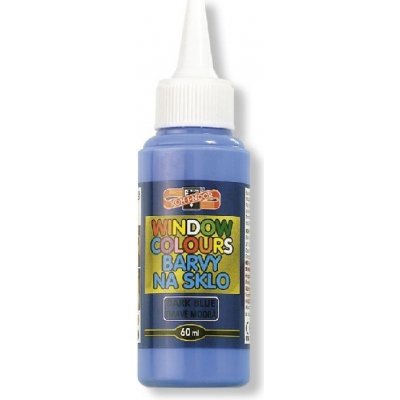 Barva na sklo tmavě modrá 60ml – Hledejceny.cz