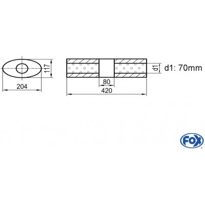 FOX UNI-K52542070o – Hledejceny.cz
