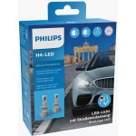 Philips H4 12V 18W P43t Ultinon Pro6000 LED 5800K se silniční homologací 2ks. | Zboží Auto