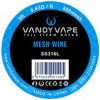 Příslušenství pro e-cigaretu Vandy Vape Mesh 400 SS316 1,5m