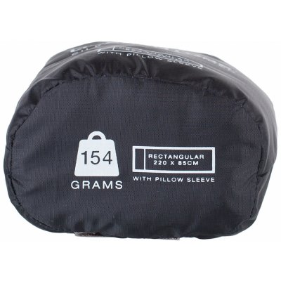 Lifeventure Silk Ultimate Sleeping Bag Liner Rectangular černá – Zboží Mobilmania