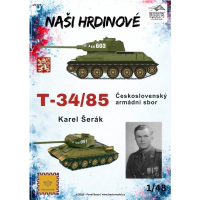 Bestr model T-34/85 (Karel Šerák) – Hledejceny.cz